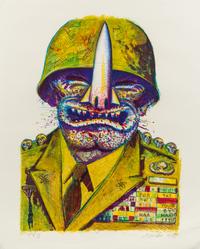 Robert Arneson, (American, 1930-1992), General Nuke, 1986