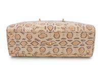 Christian Dior Tan Python Lady Dior Bag, 2019