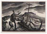 Thomas Hart Benton, (American, 1889–1975), The Boy, 1948