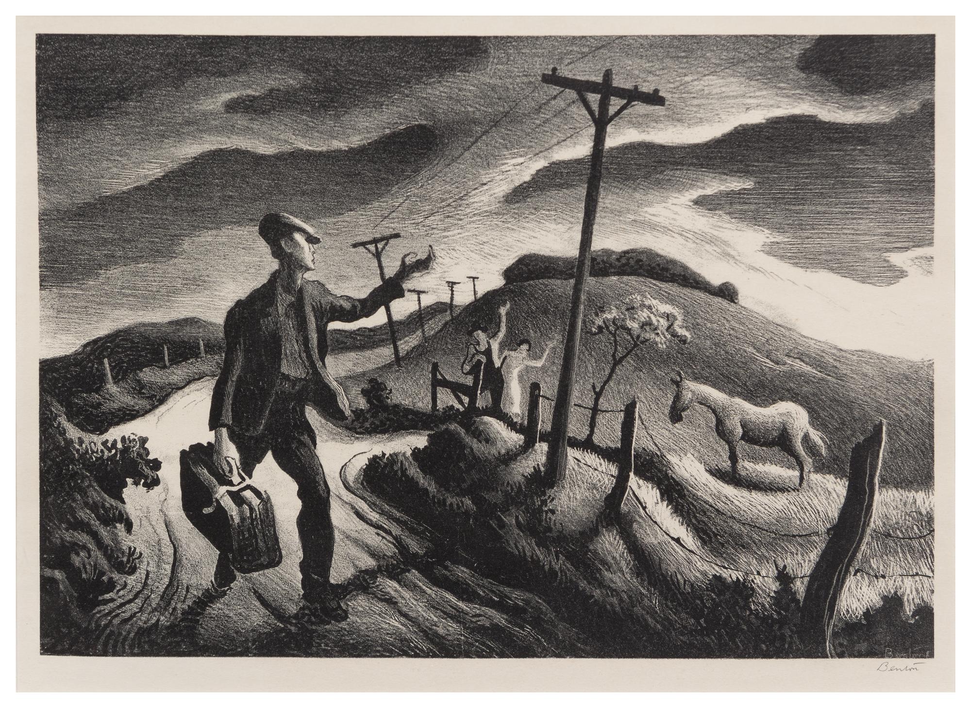 Thomas Hart Benton, (American, 1889–1975), The Boy, 1948