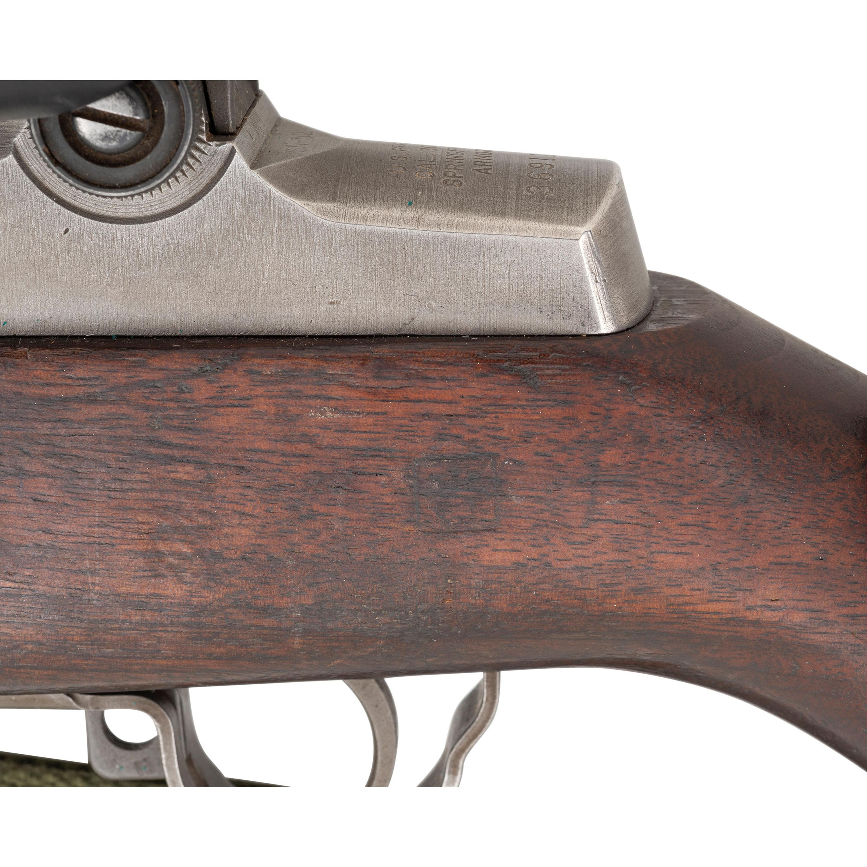 **Springfield Armory M1C Garand Sniper Rifle Rebuilt 1953 with M82 Scope