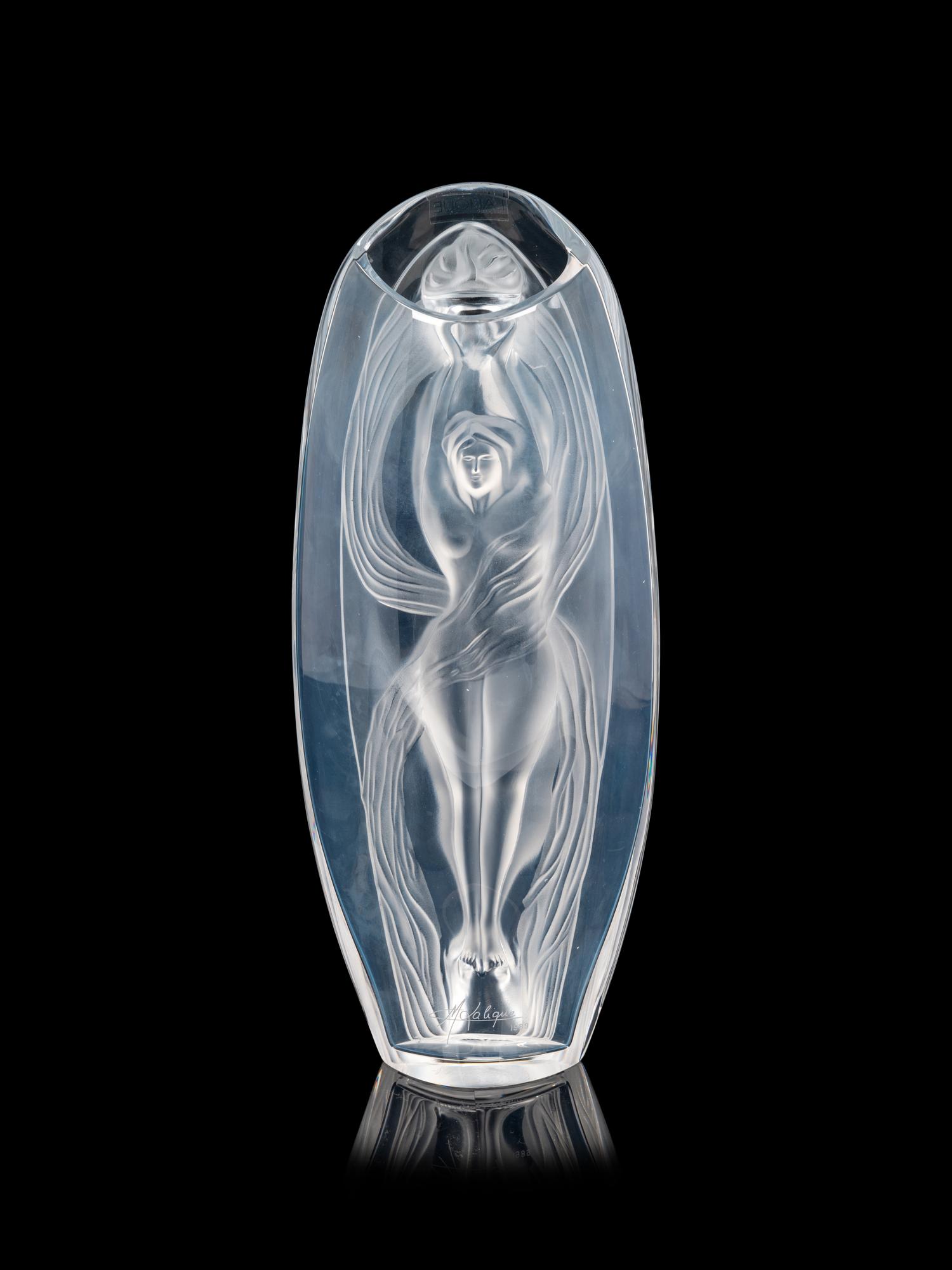A Lalique Eroica Vase