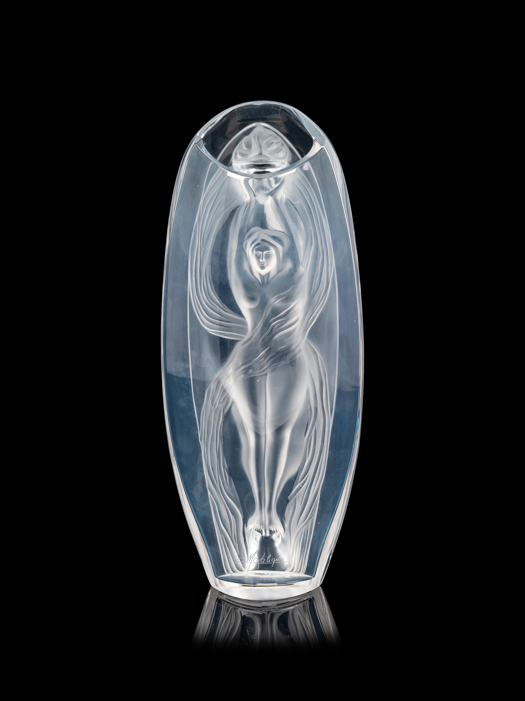 A Lalique Eroica Vase