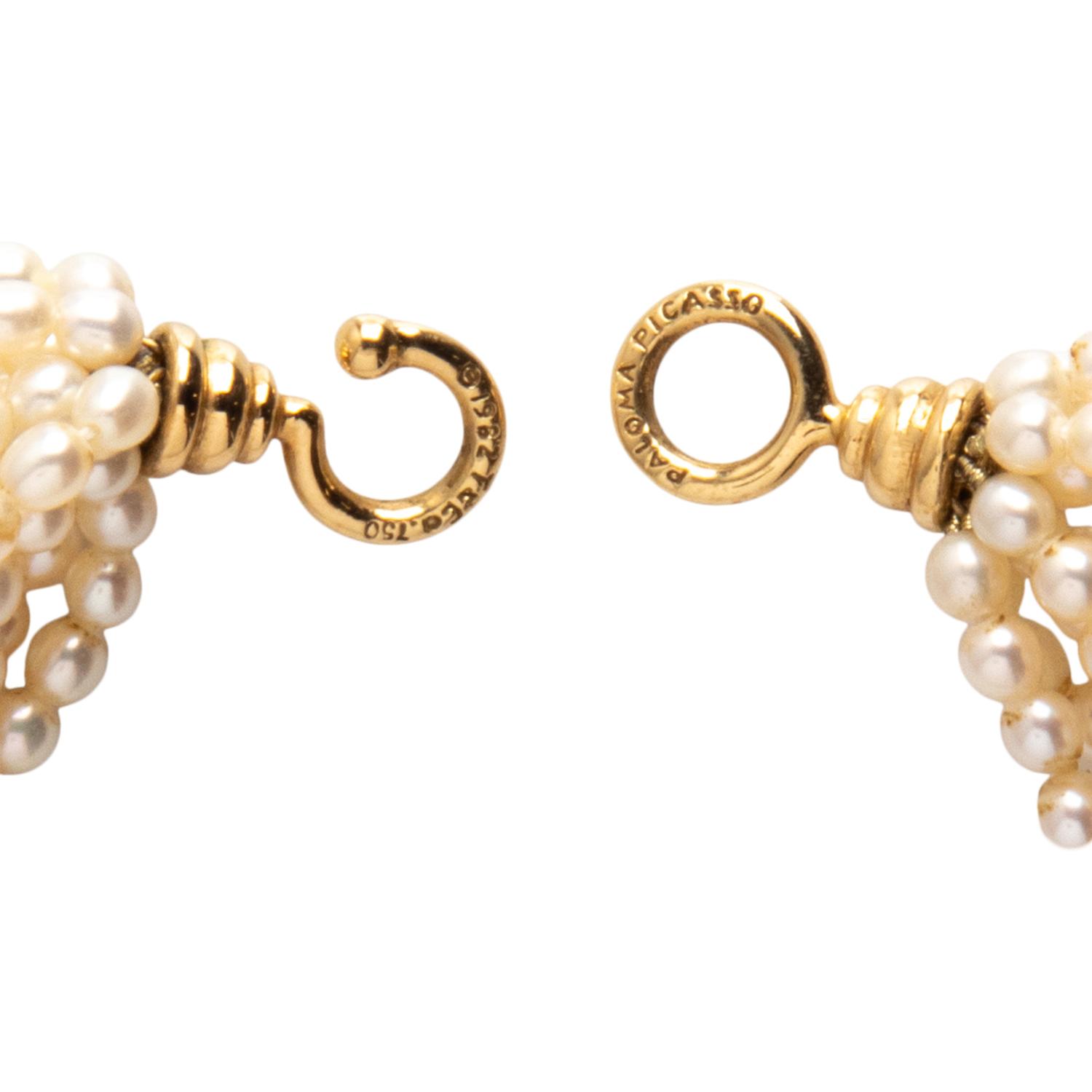 TIFFANY & CO., PALOMA PICASSO, CULTURED PEARL TORSADE NECKLACE