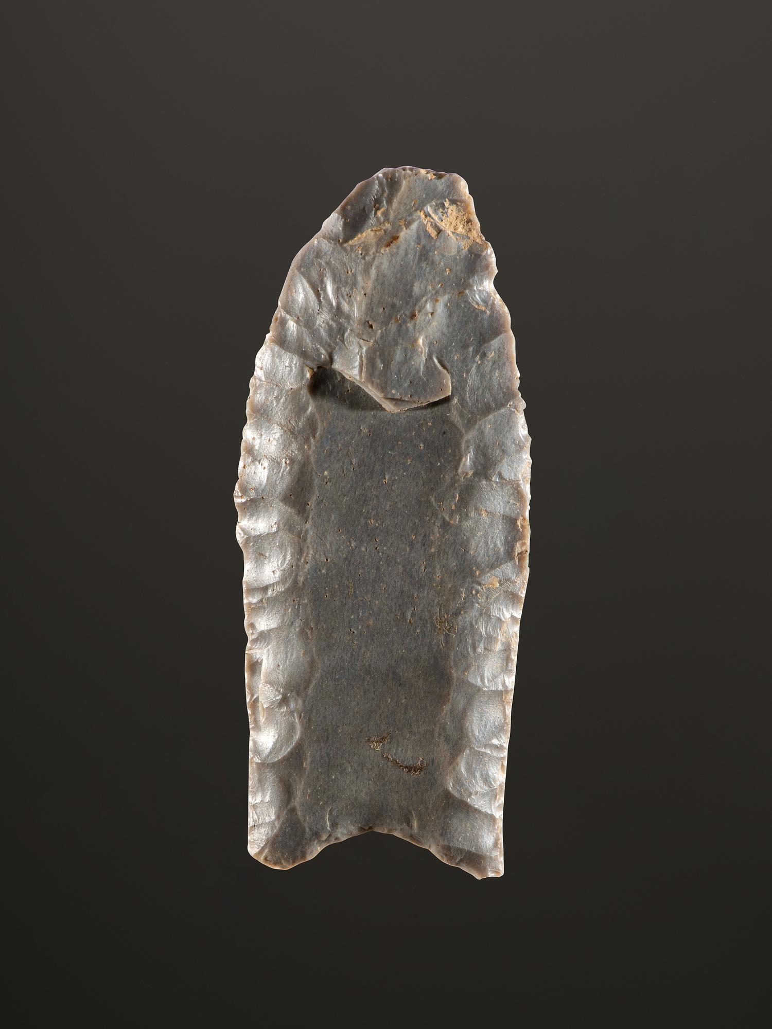 A Hornstone Clovis Point