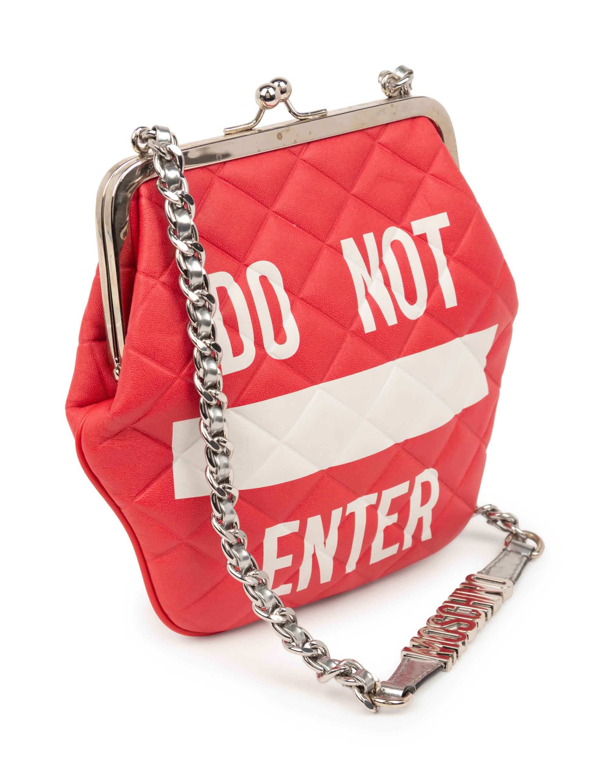 Two Moschino Leather Handbags, c.2015