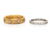 TWO DIAMOND RINGS