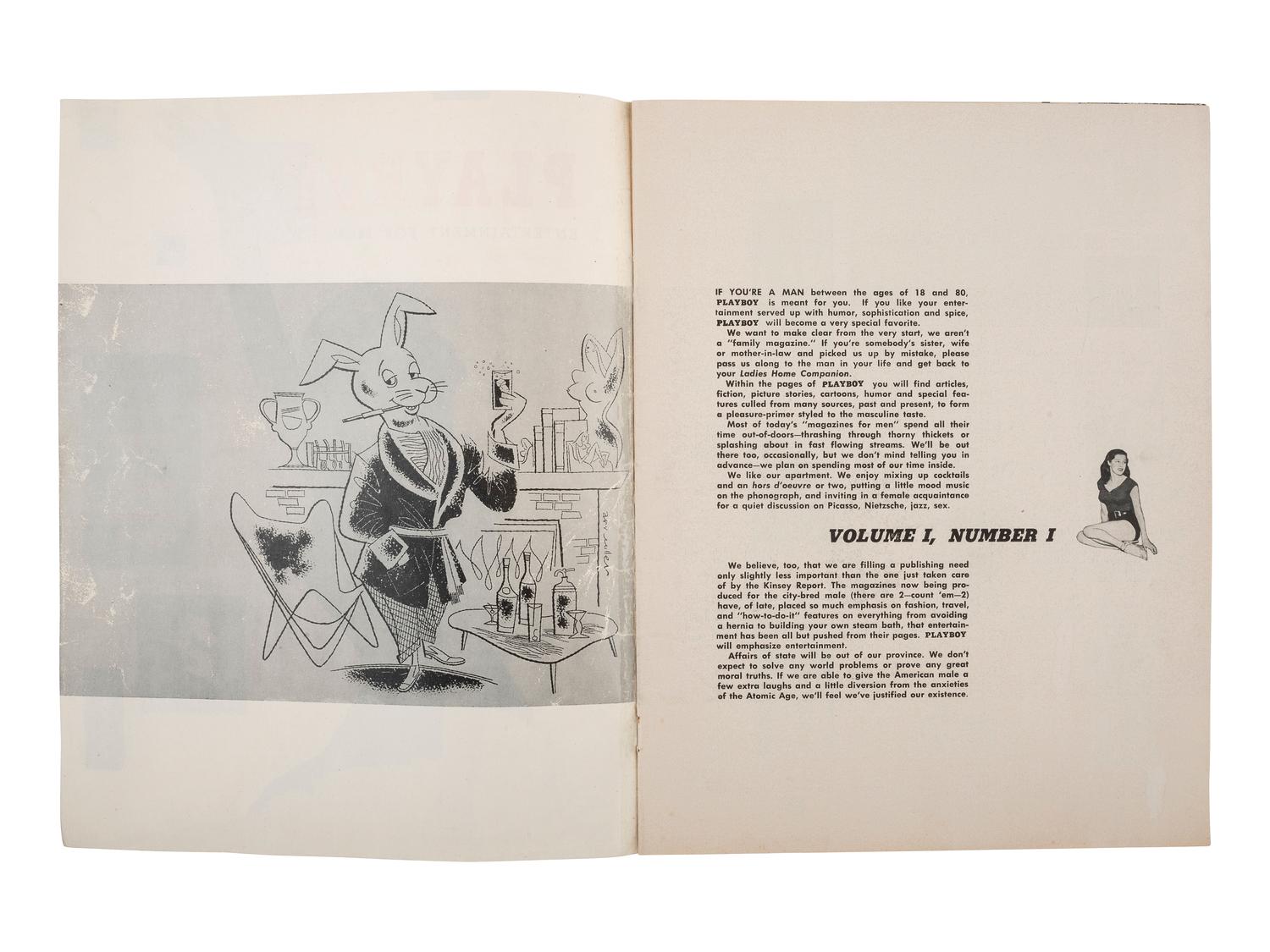 [MONROE, Marilyn (1926-1962)]. Playboy . Vol. 1, No. 1. Chicago, IL: HMH Publishing Co., December 1953.