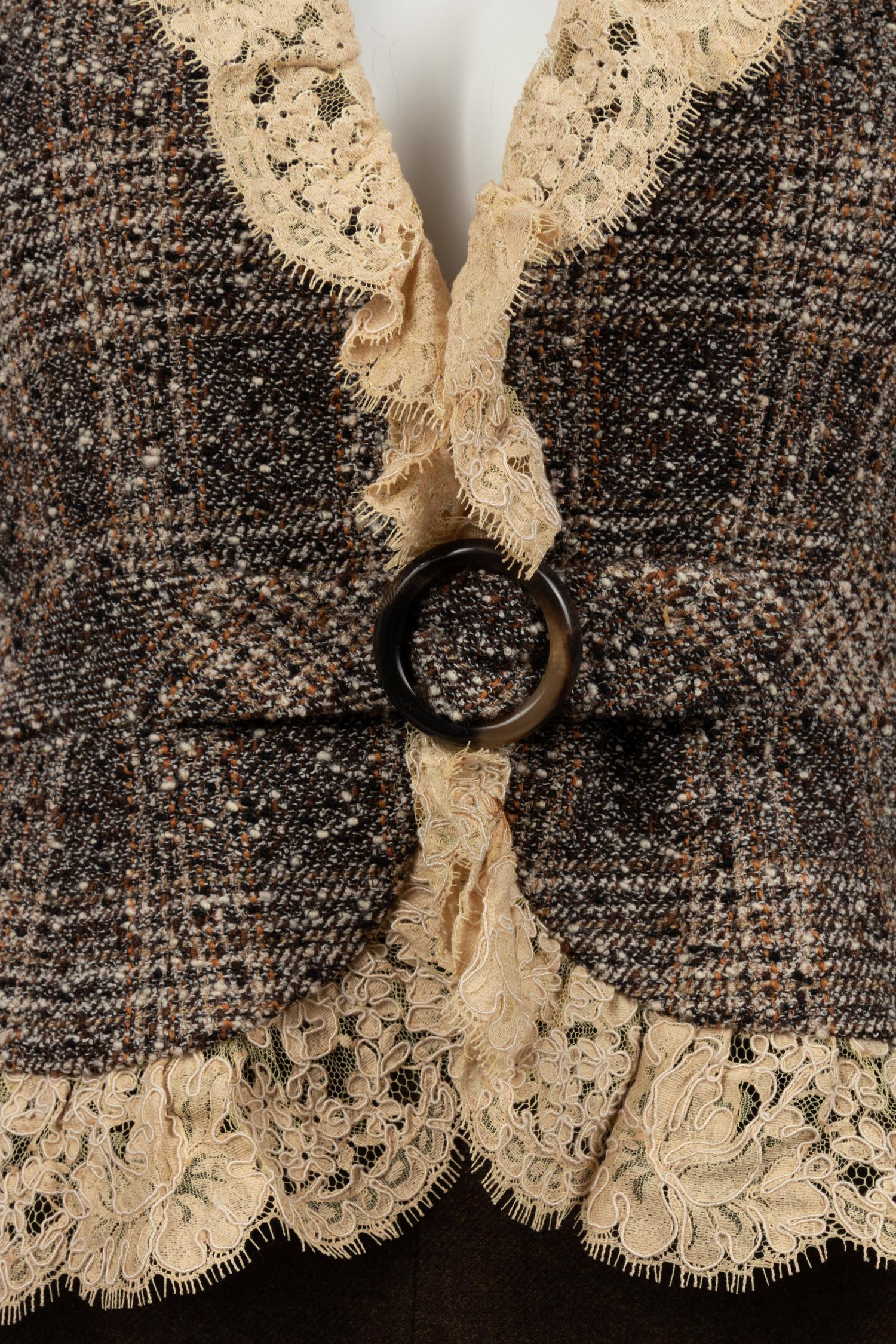 Three Designer Skirt Ensembles: Valentino, Chanel, 1980-2000s