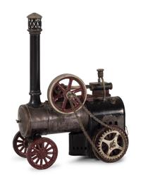 A Bing Steam Traction Engine Toy