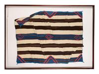 Two Works: Classic Navajo Chief Blanket , edition 99/100 and Classic Navajo Chief Blanket - Third Phase , edition 77/100