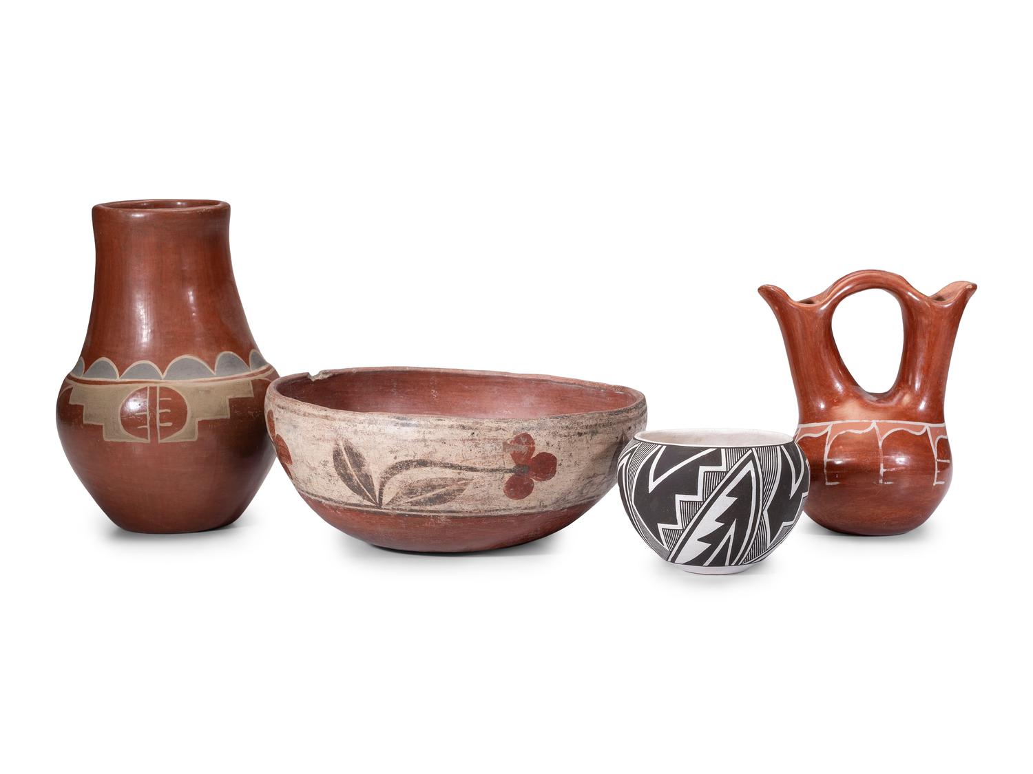Collection of Pueblo Pottery