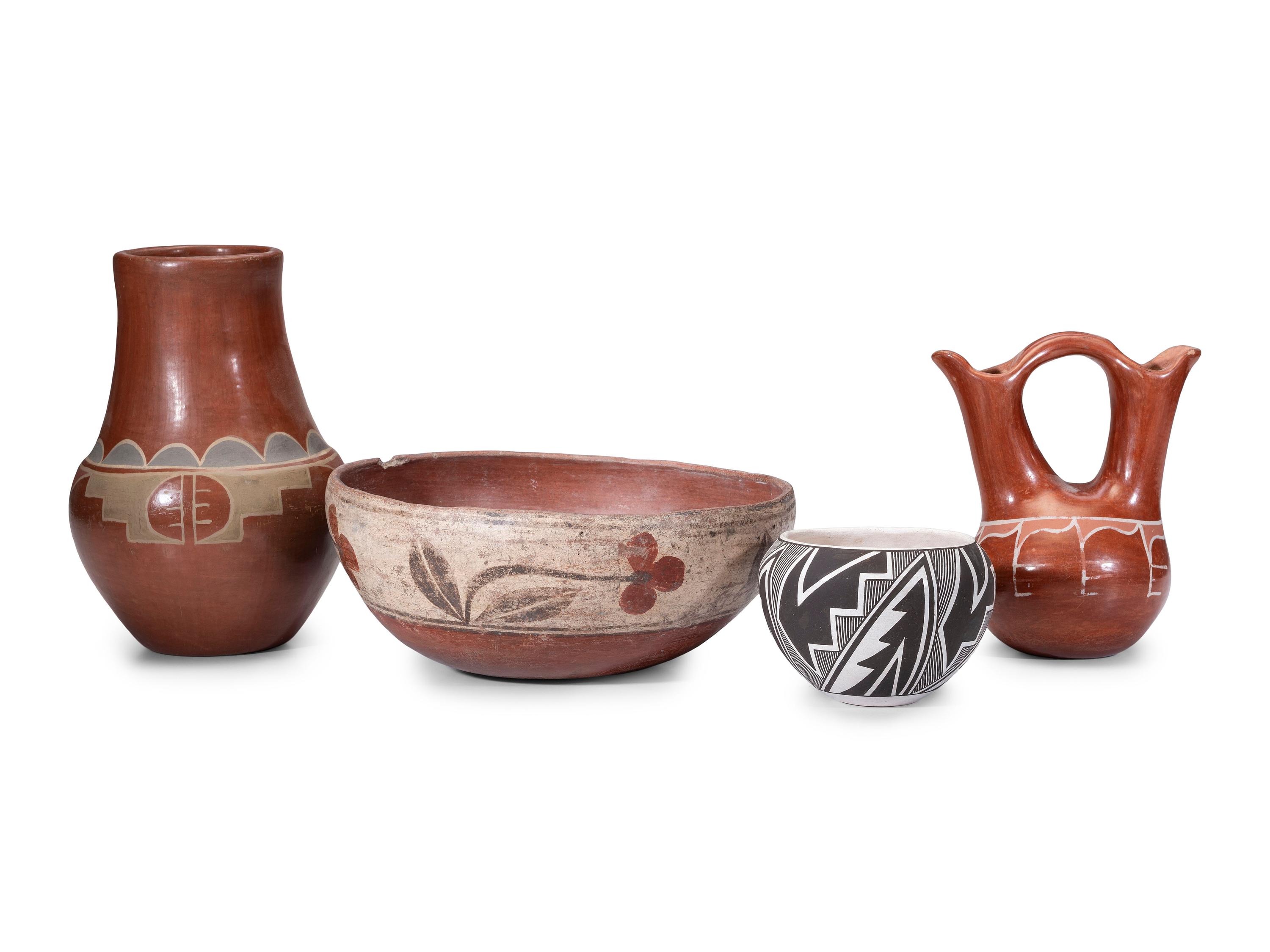 Collection of Pueblo Pottery