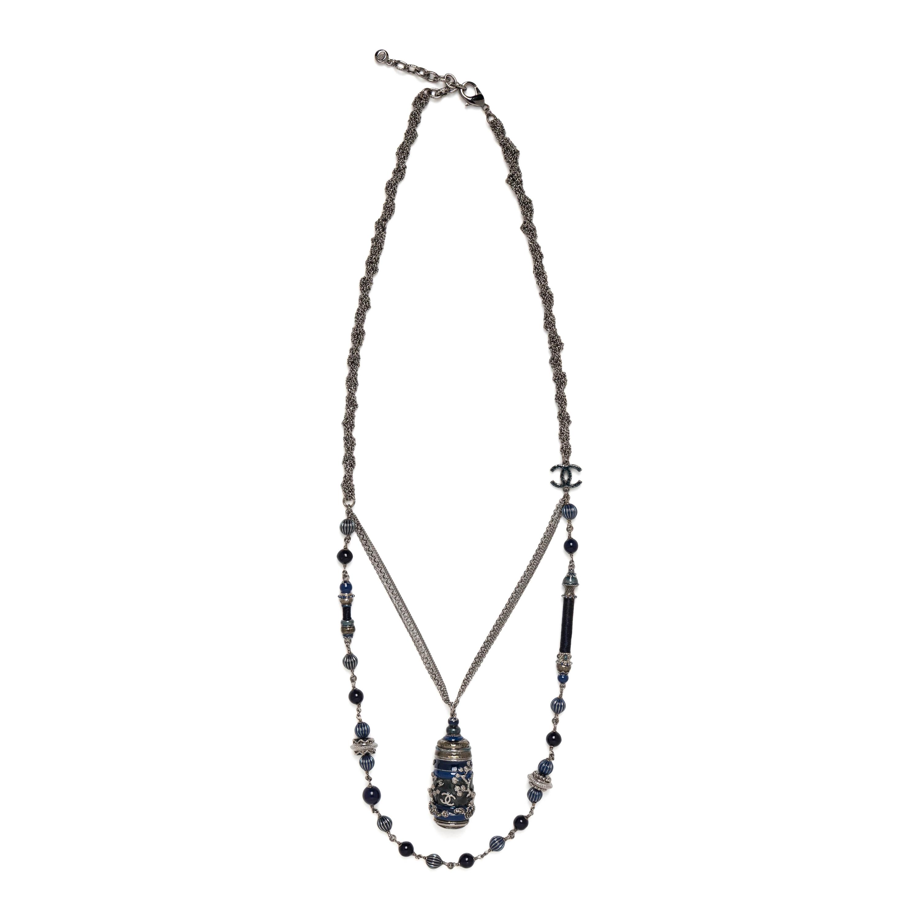 Chanel, "Paris-Shanghai" Enamel & Chain Necklace