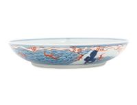 A Doucai 'Immortals' Porcelain Plate