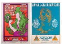 [MUSIC] -- [POSTERS]. MOUSE, Stanley, and KELLEY, Alton, artists. A group of 8 Family Dog posters from 1966, comprising: