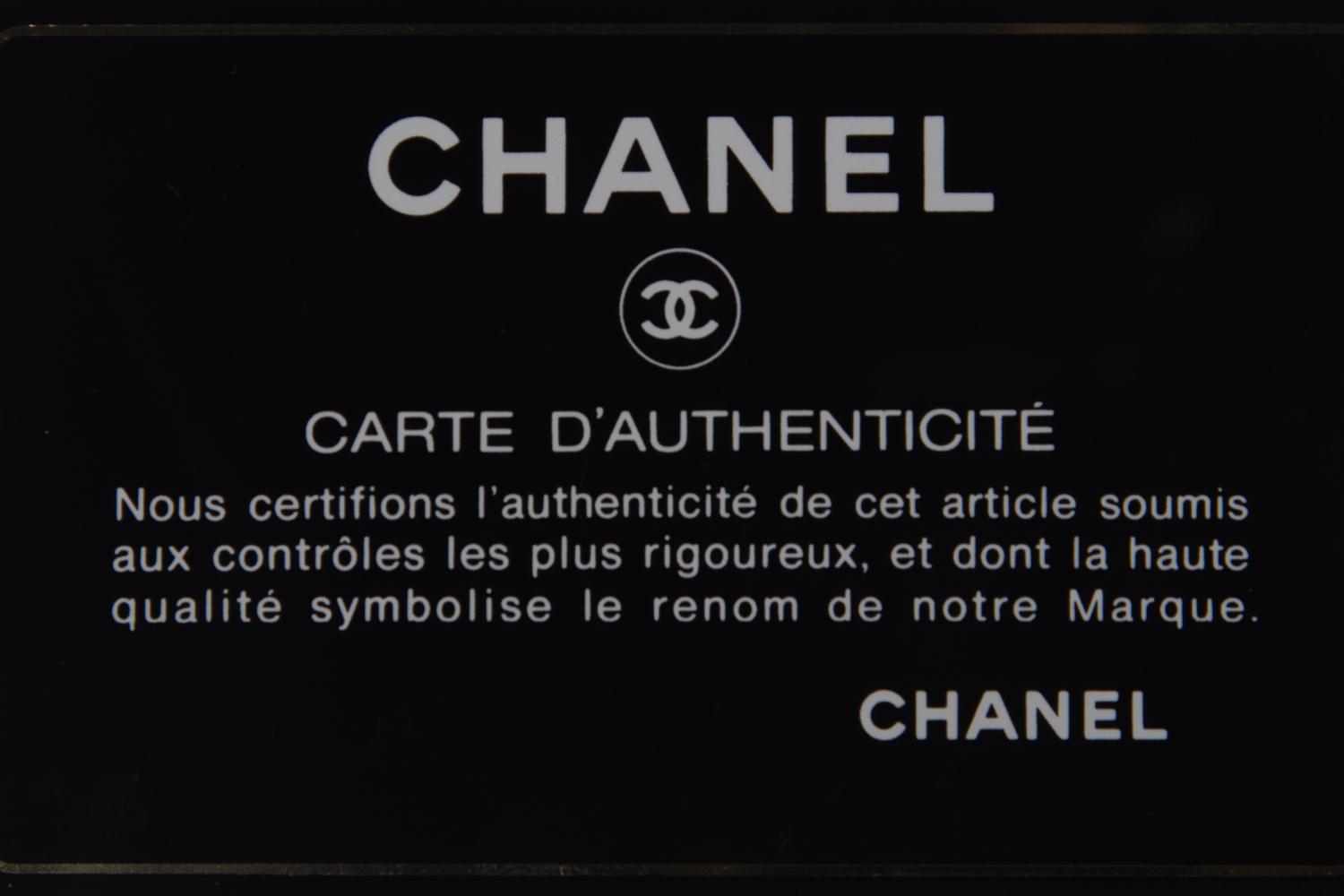 Chanel CC Clutch in Black Lambskin, 2019