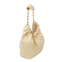 LOEWE, SQUEEZE BAG IN CREAM LEATHER