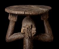 Three Hemba Wood Stools