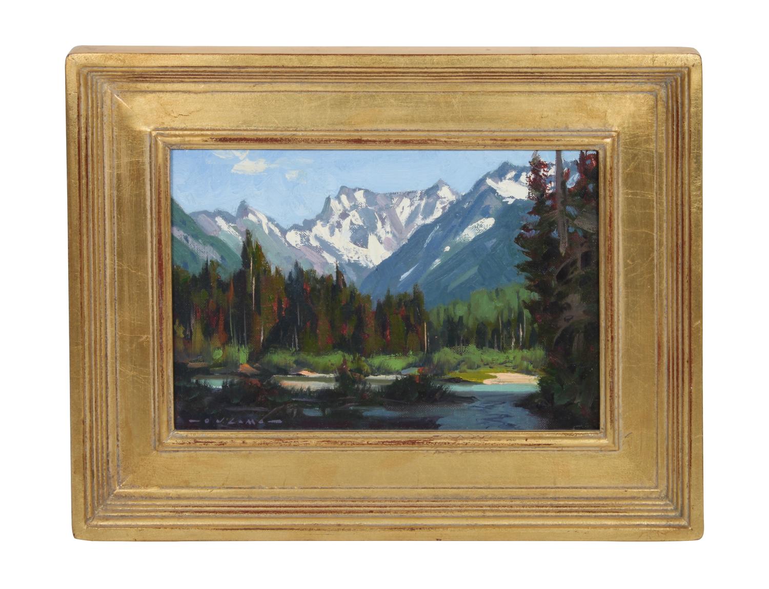 Jim Lamb, (American, b. 1946), Morning Shadows, Gold Creek, Washington, 1999