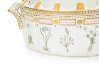 A Royal Copenhagen Flora Danica Porcelain Monteith