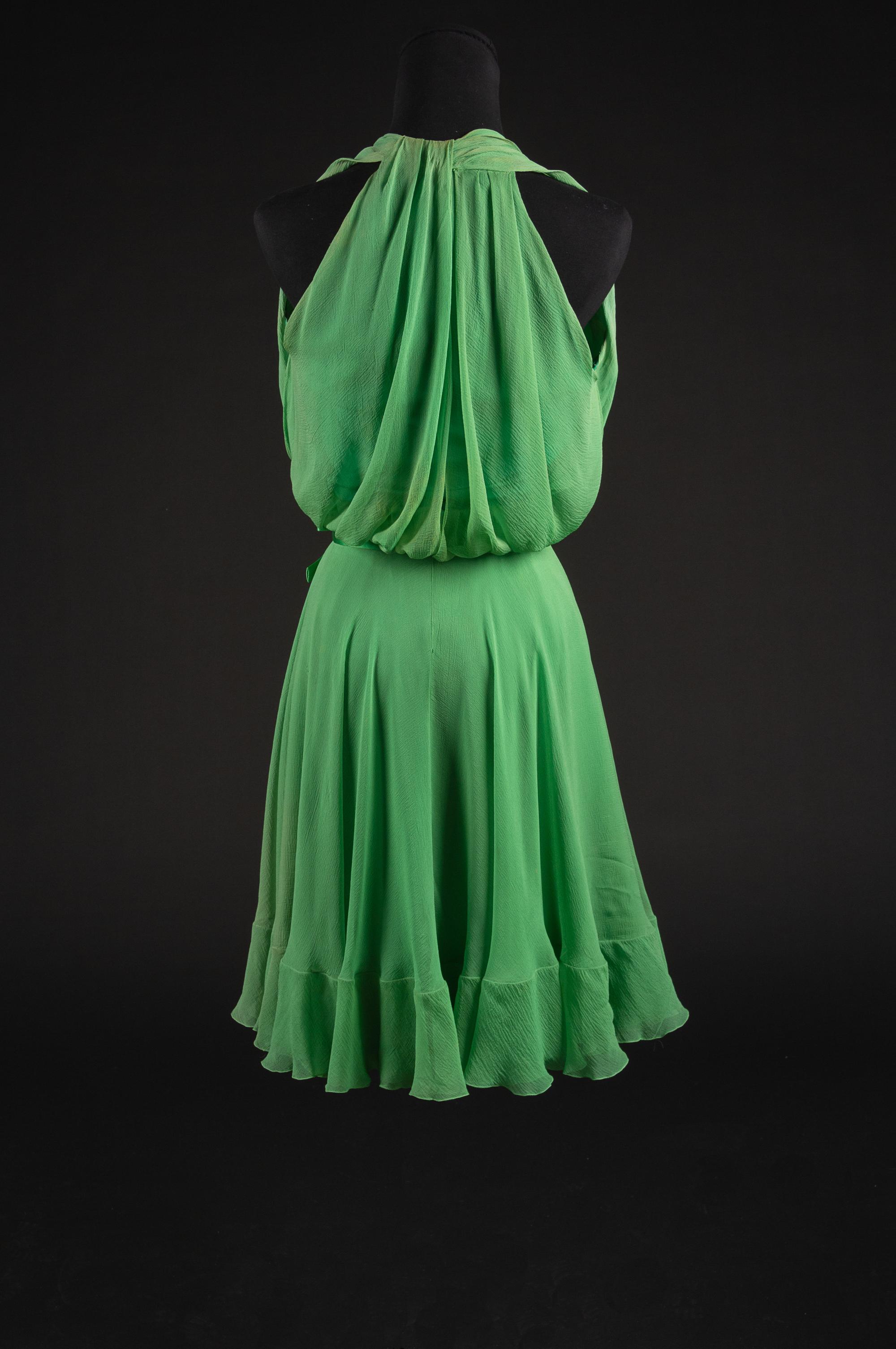 Christian Dior by Marc Bohan Haute Couture Dress, Inner Bodice and Shoes, Spring-Summer 1964 — Worn by Dame Olivia de Havilland in the 1964 movie 'Hush...Hush, Sweet Charlotte'.