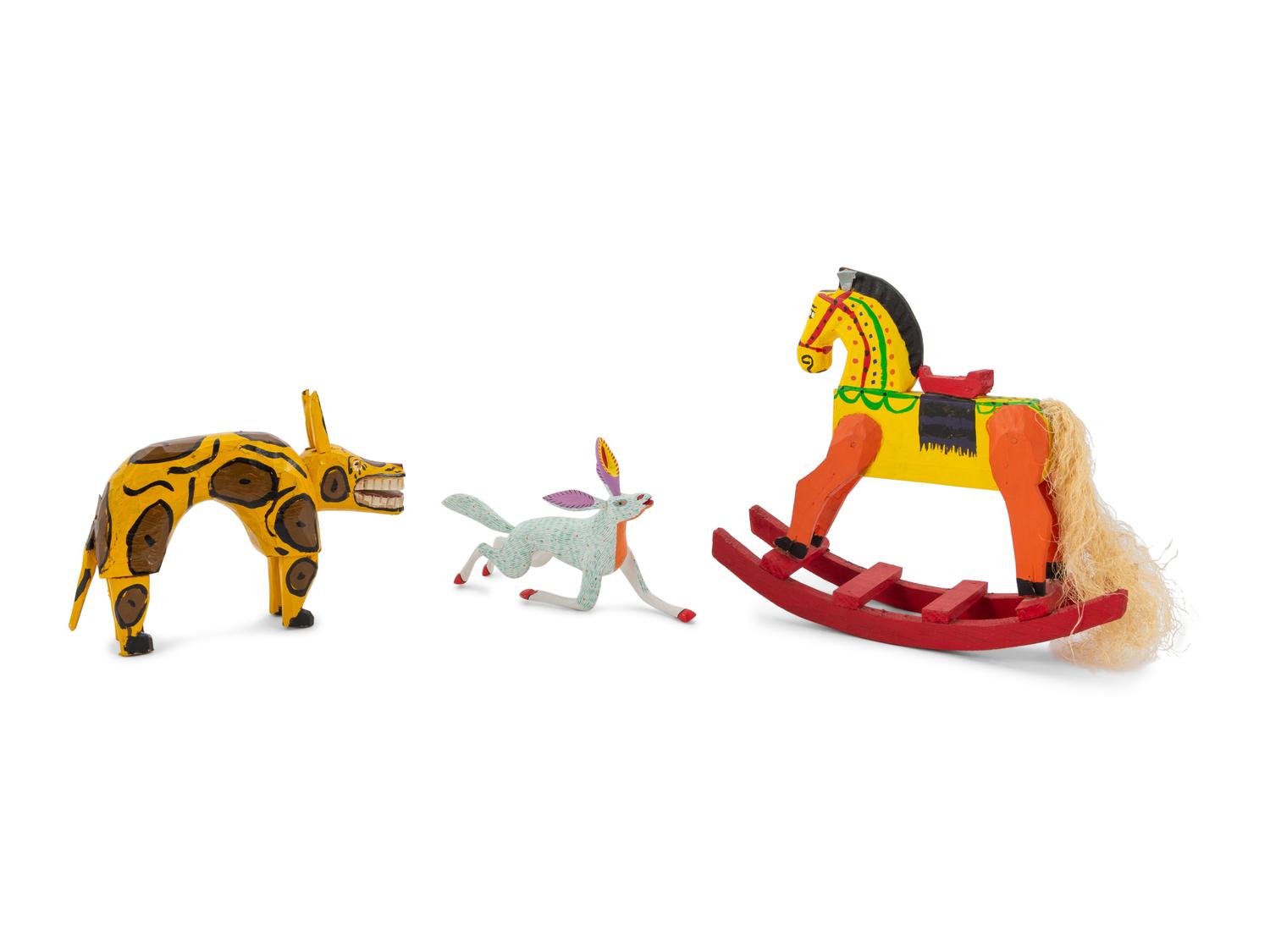 A Collection of Mexican and Guatemalan Folk Art Carvings