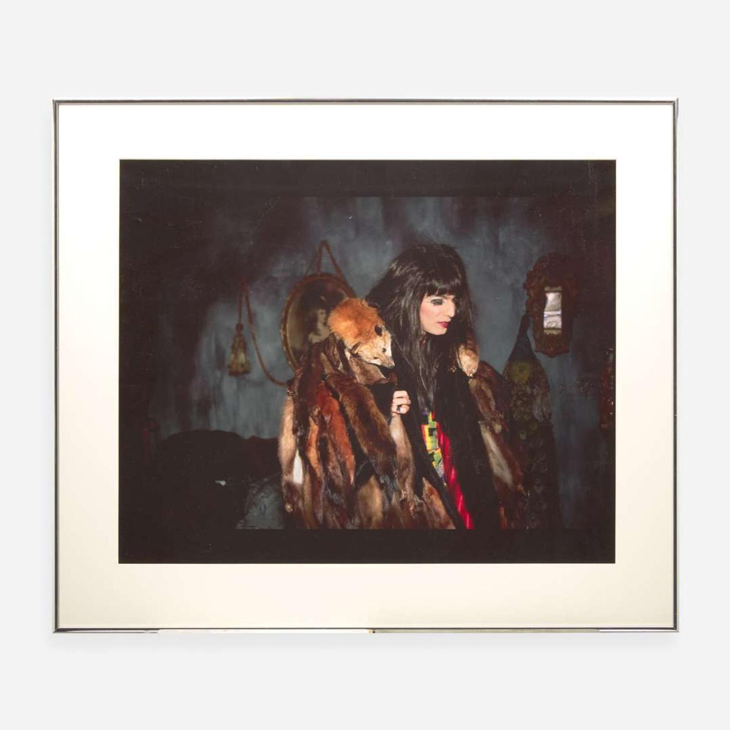 Nan Goldin (American, b. 1953) Tabboo in Roadkill Coat, NYC