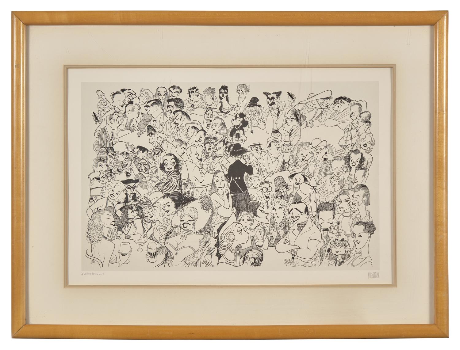 [Art] Hirschfeld, Al. Movieland