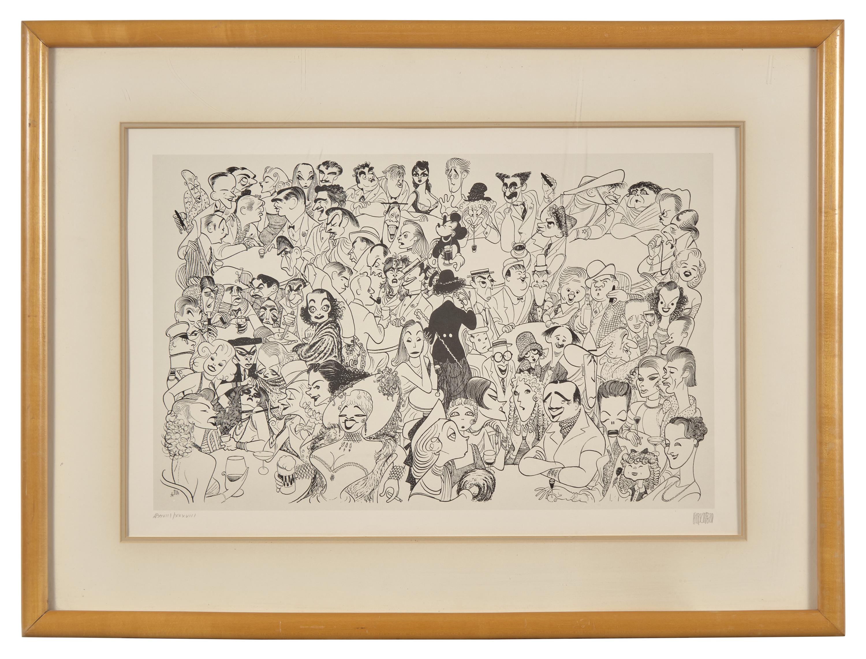 [Art] Hirschfeld, Al. Movieland