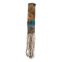 Sioux Quilled Hide Tobacco Bag