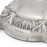 Six Italian Silver-Plate Candlesticks