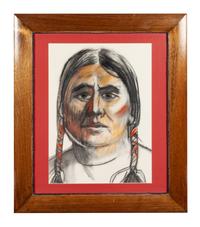Portrait of a Native American Man