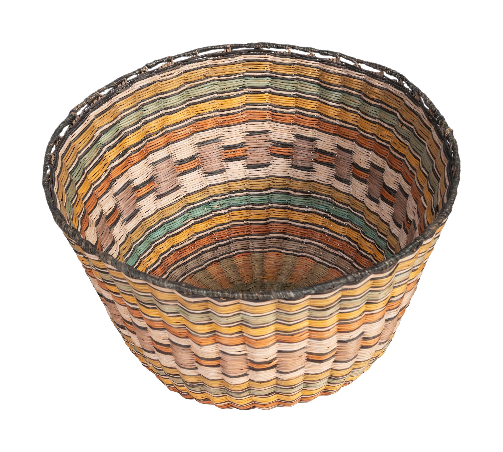 Hopi Third Mesa Wicker Basket