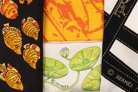 Four Hermès Silk Twillies with Box