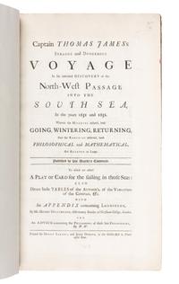 GATONBE, John. "A Voyage into the North-West Passage. Undertaken Anno 1612." Extracted from: CHURCHILL. A Collection of Voyages and Travels , Vol. VI, pp. 241-256. [London, ca 1732?].