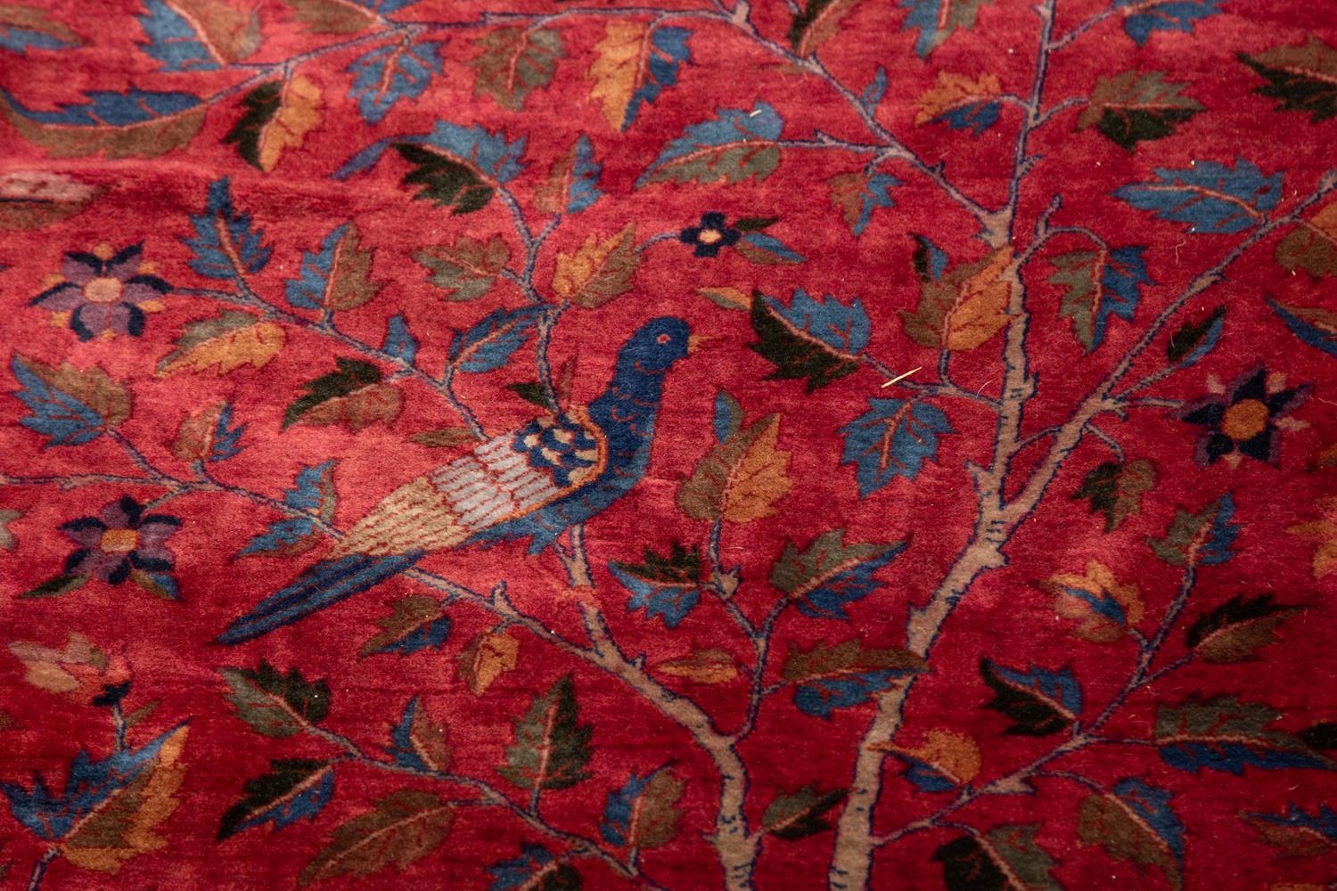 A Kirman Wool Rug