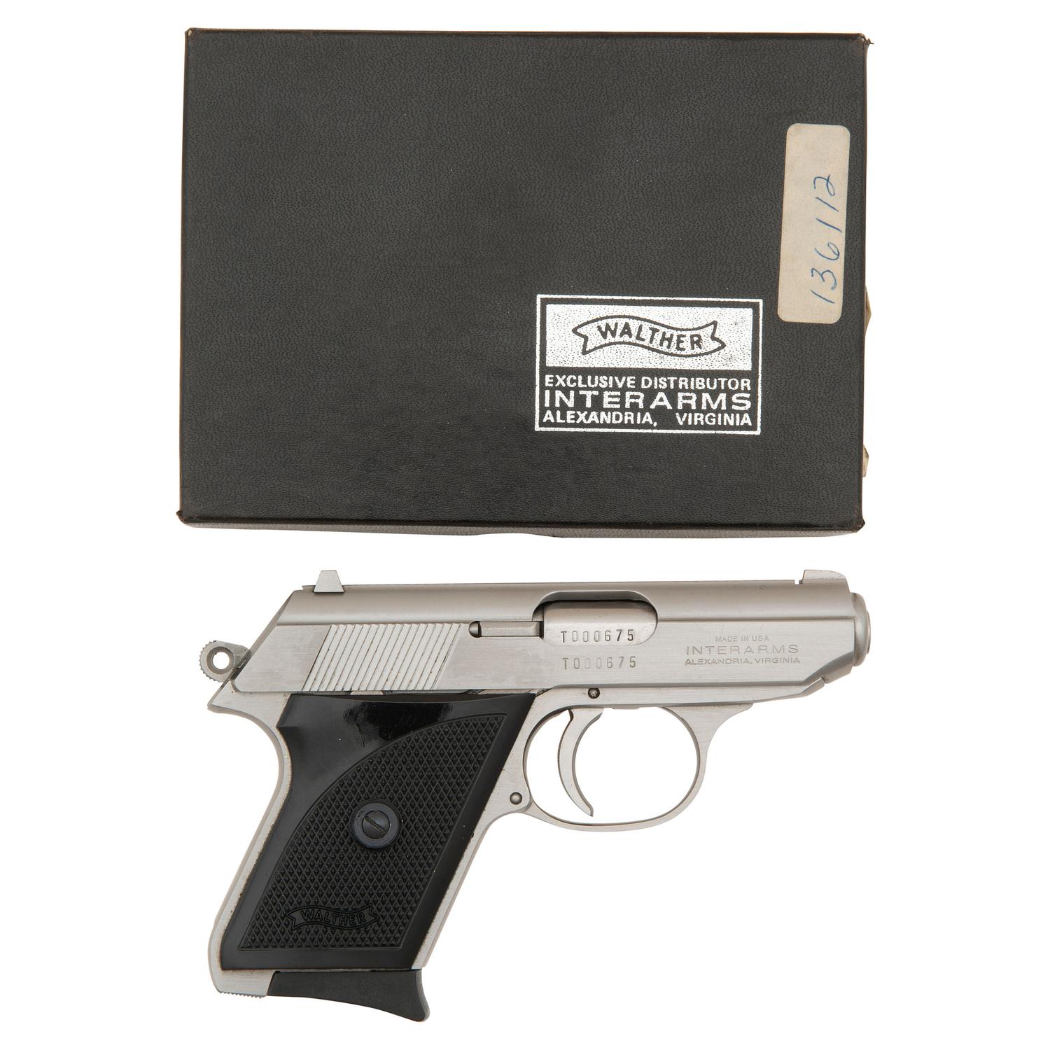 *Stainless Walther TPH .22 Pistol in Original Box with Papers and Accessories