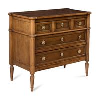 A Directoire Walnut Chest of Drawers