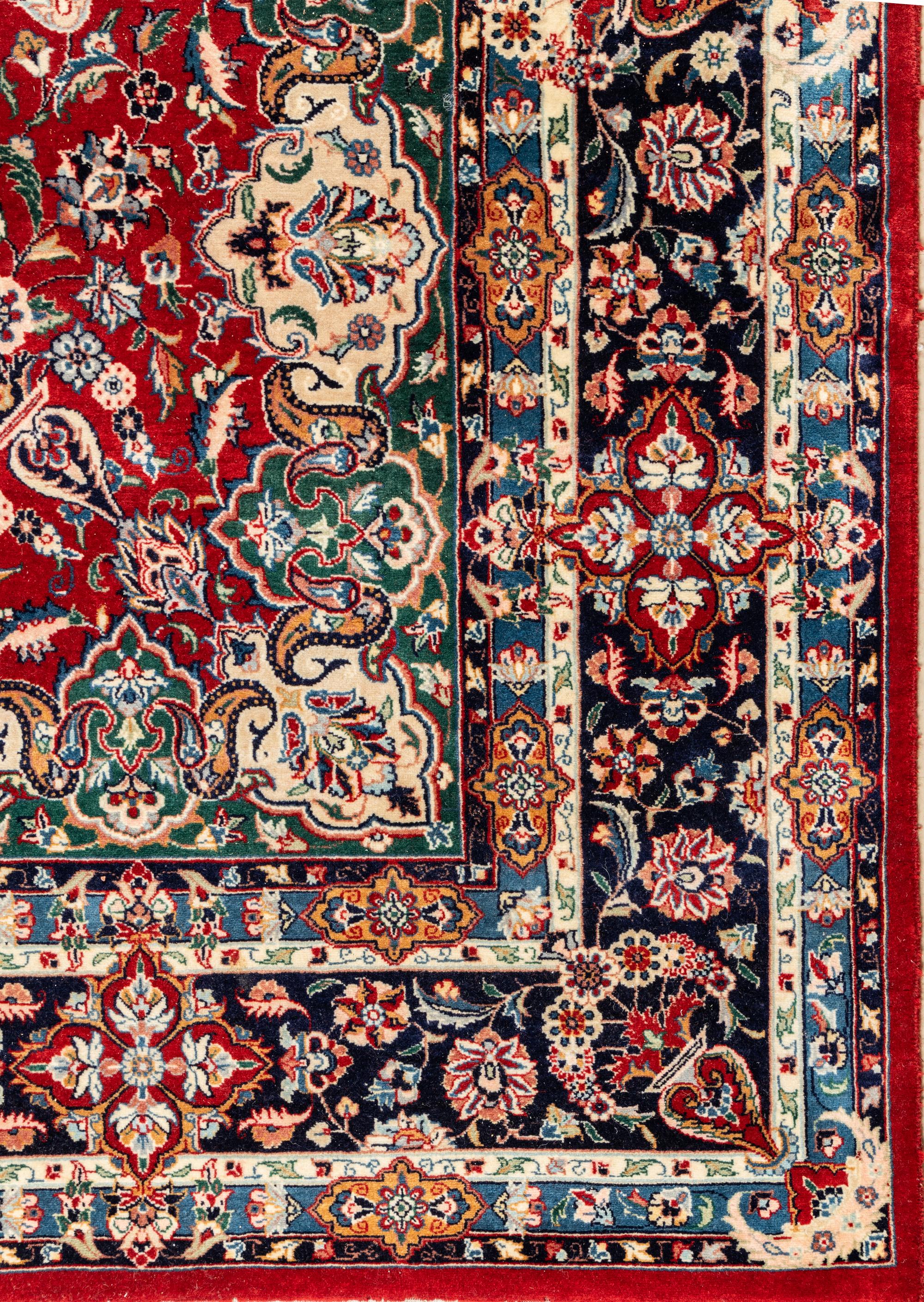 An Isfahan Wool Rug