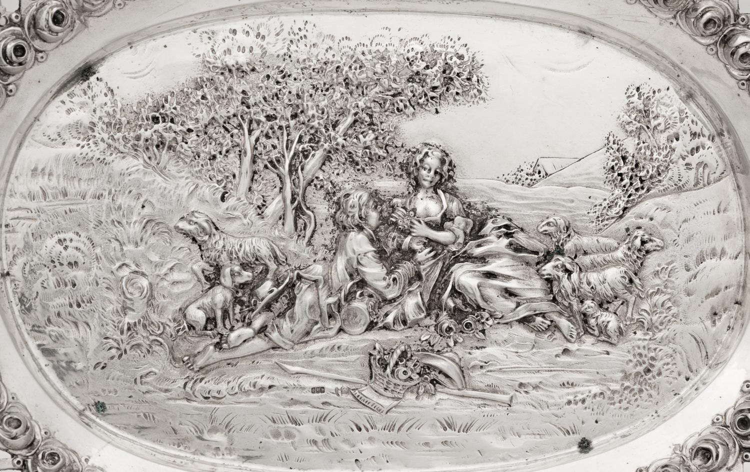 A Group of English and American Silver Table Articles