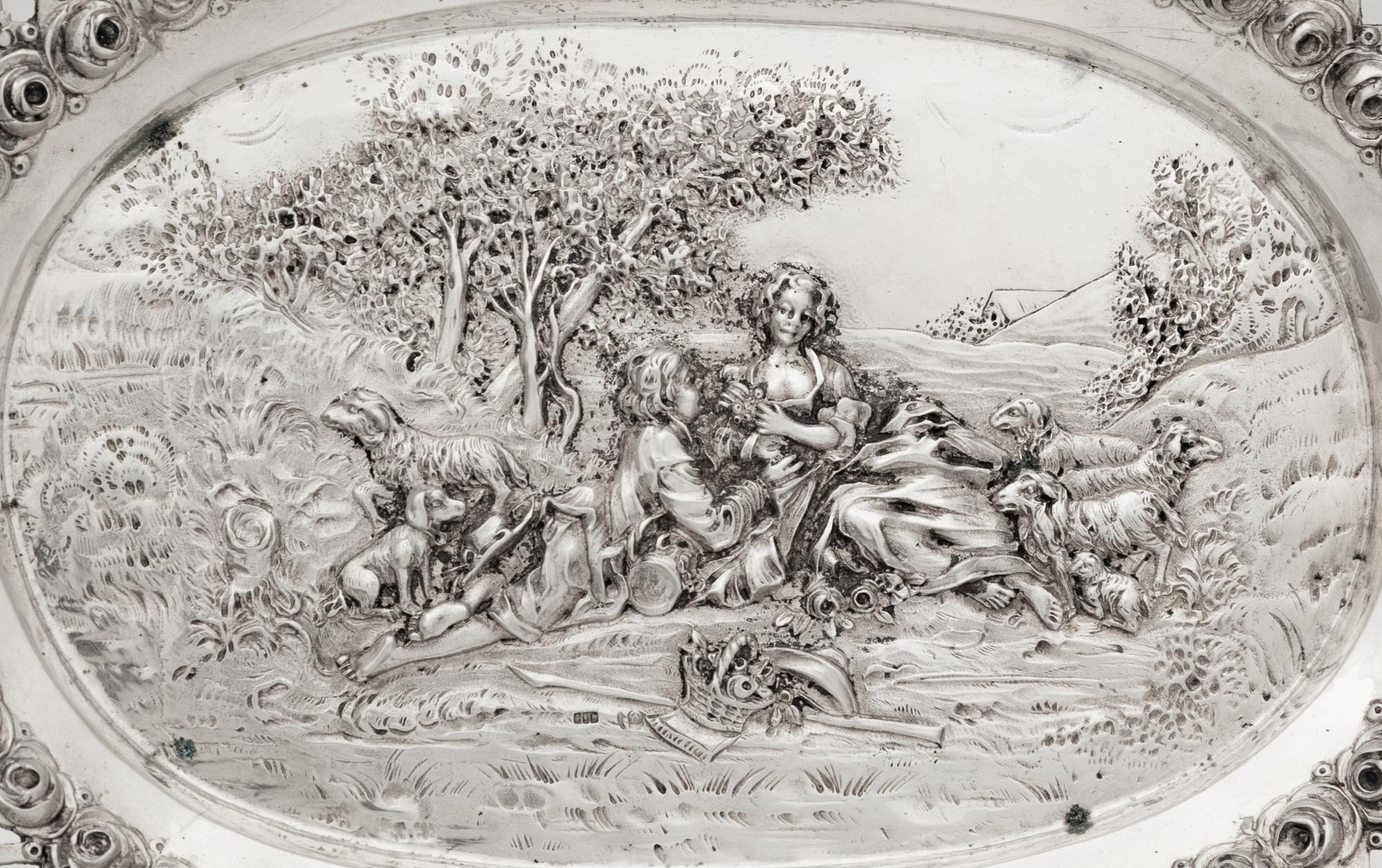 A Group of English and American Silver Table Articles
