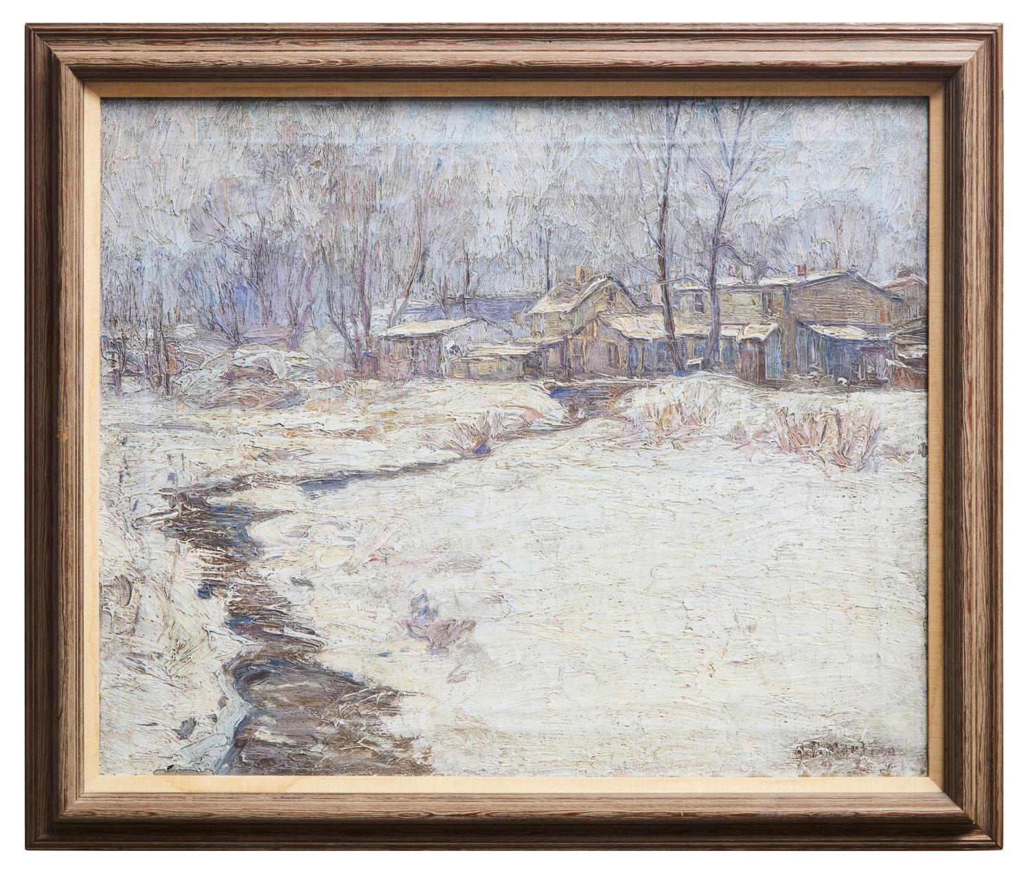 Little Creek in Winter, 1927