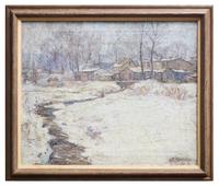 Little Creek in Winter, 1927