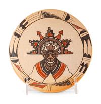 Pottery Plate, with Pahlik Mana
