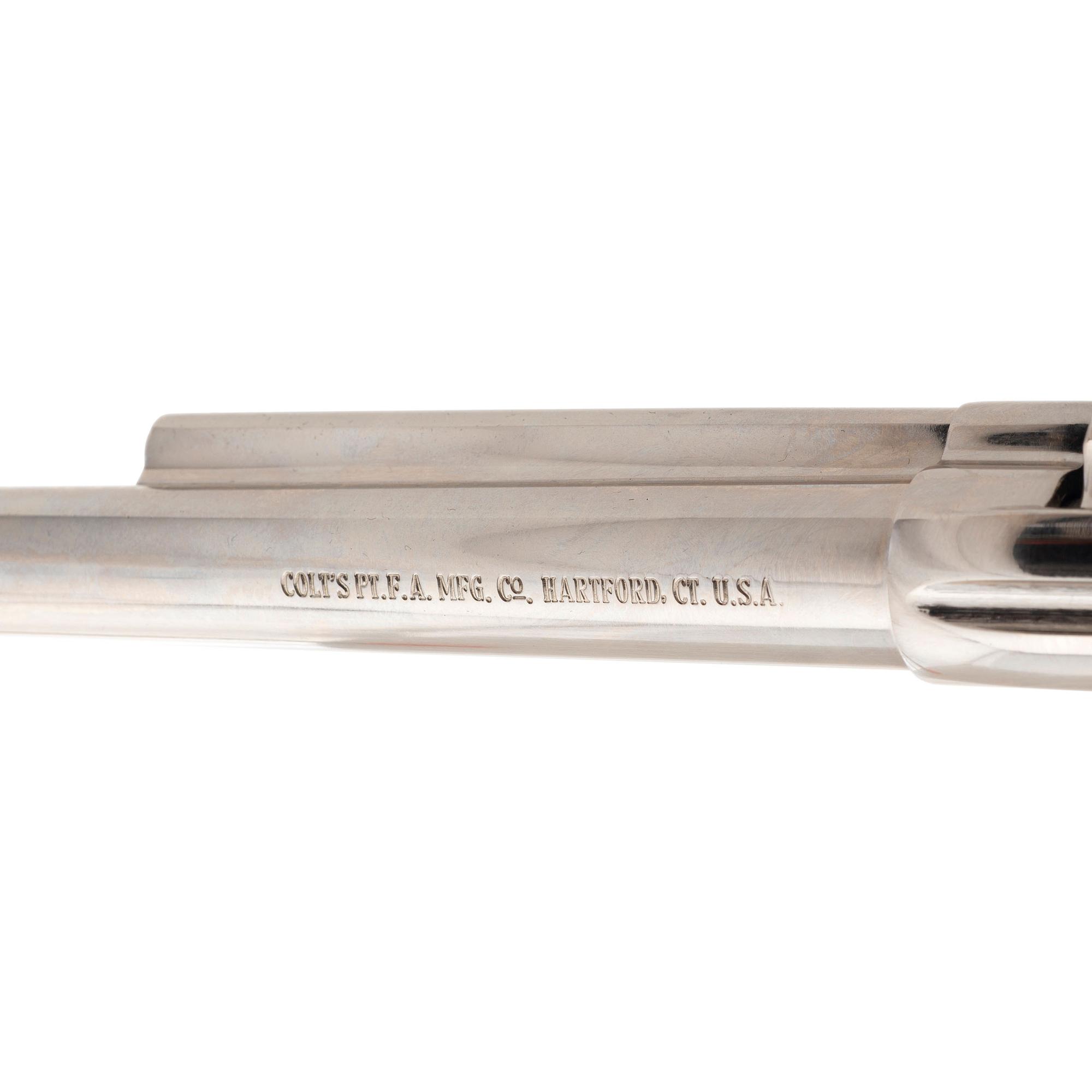 *Colt Single Action Army Nickel Plated .45 in Box