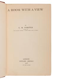 FORESTER, E.M. (1879-1970). A Room with a View . London: Edward Arnold, 1908.
