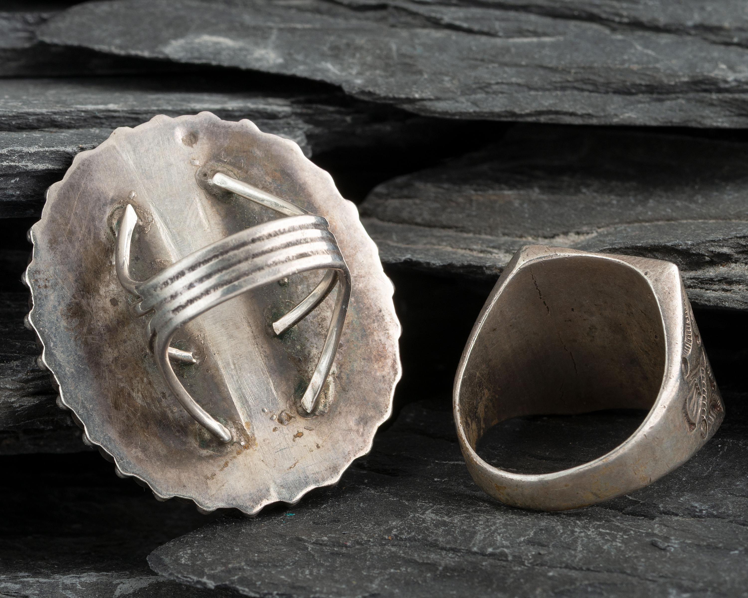 Navajo and Zuni Rings