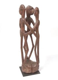 Two Asmat Spiral Figures