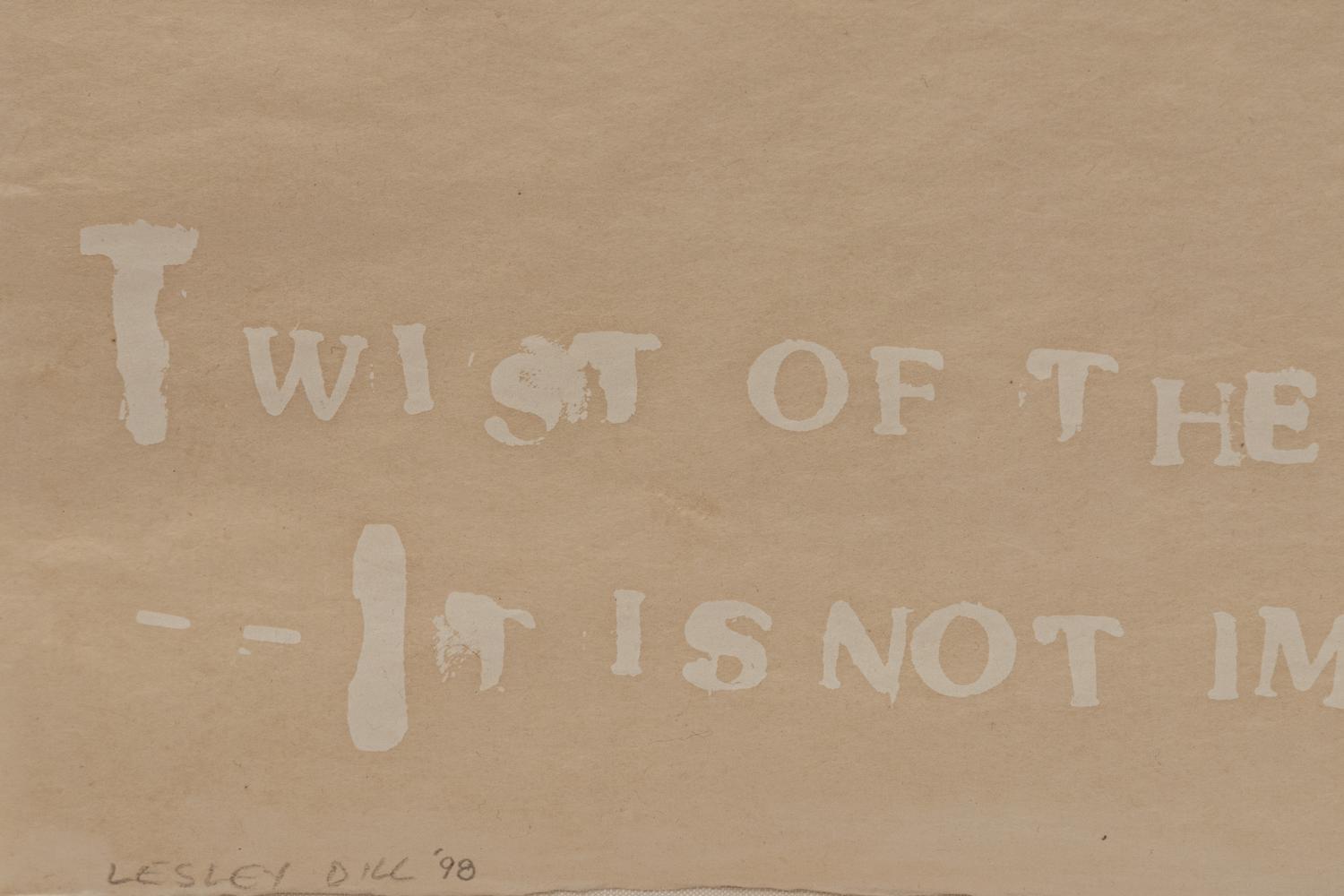 Twist of the Funnel , 1998